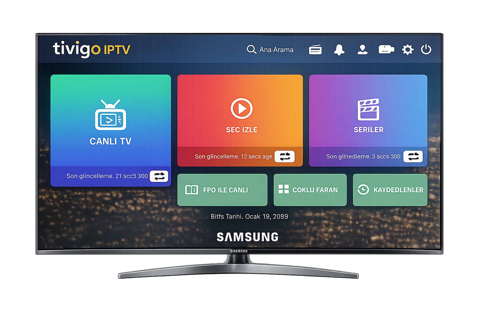 Tivigo IPTV Uygulaması