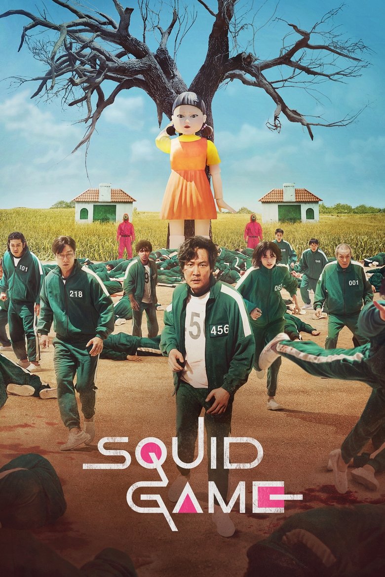 Squid Game dizi posteri